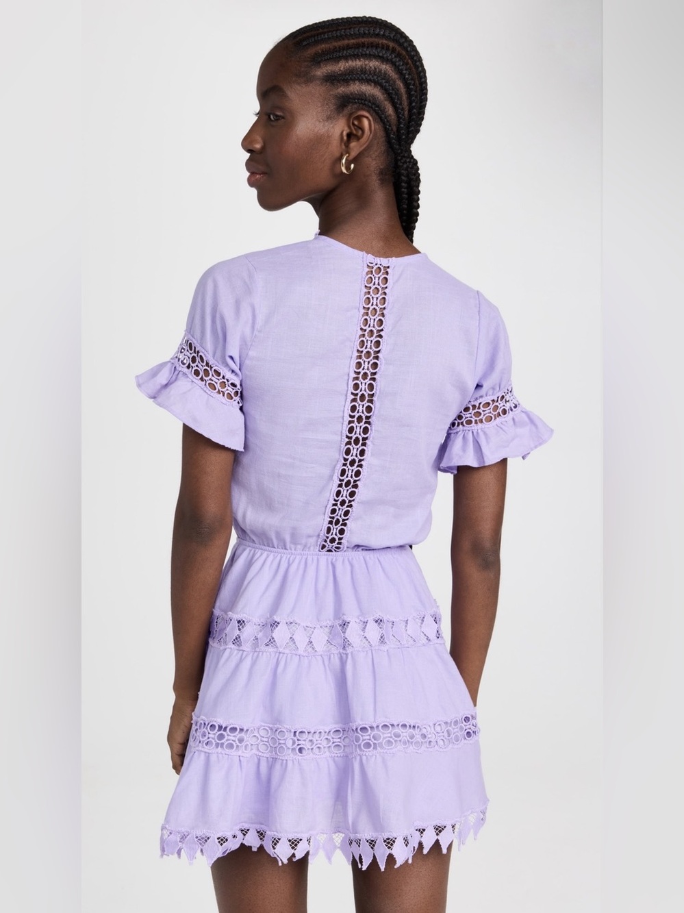 Peixoto Ora Dress in Dusty Lavender Size M - Picture 2 of 15